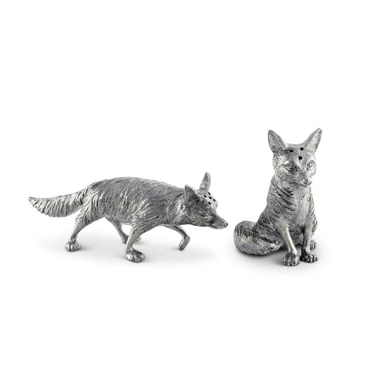 Foxes Salt & Pepper Shakers