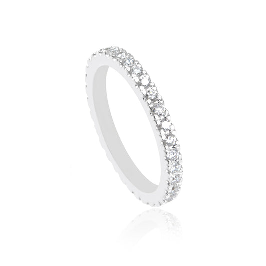 Diamond White Gold Eternity Ring